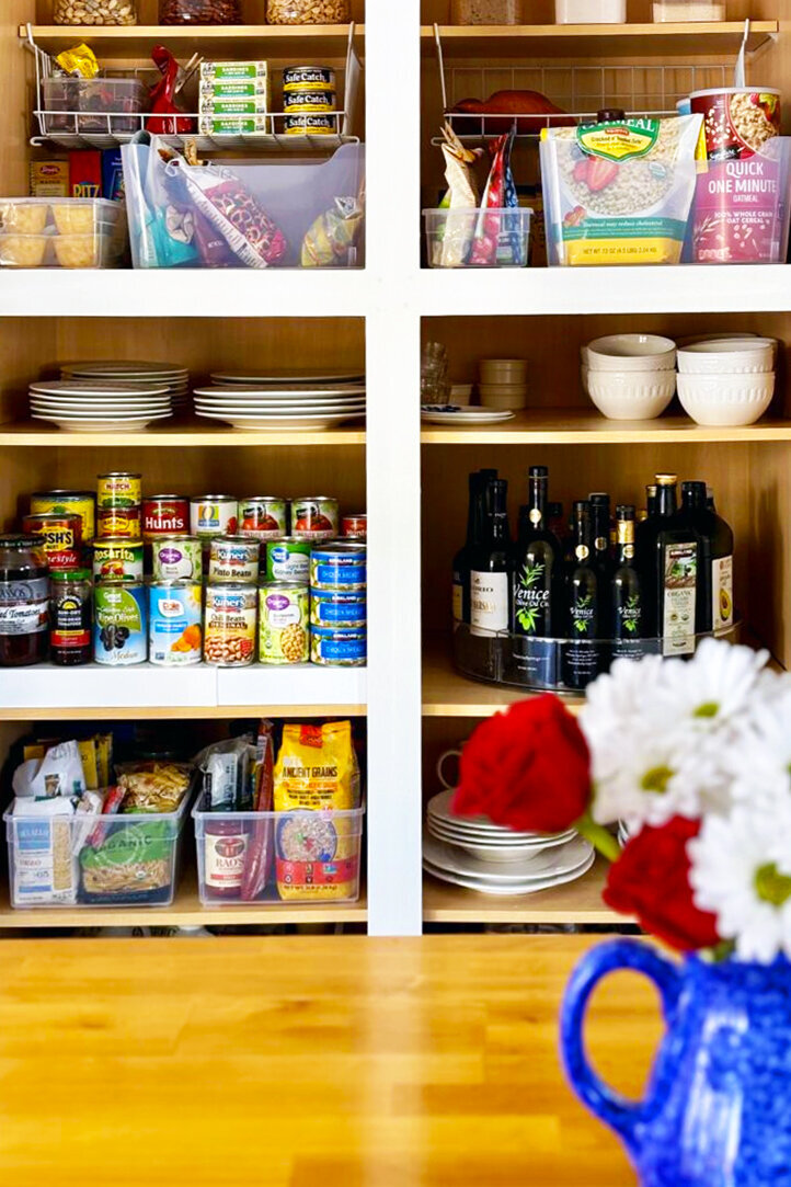 Joyful Spaces Pantry Organization