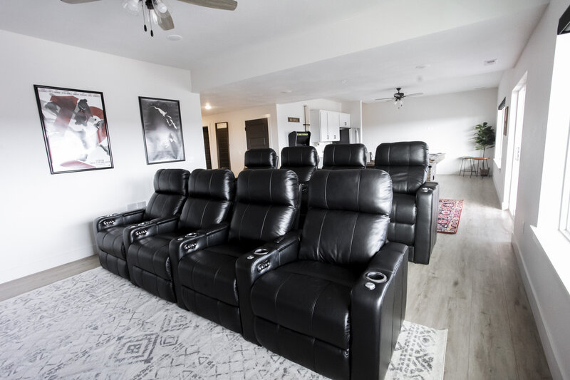 Movie Theater in a Table Rock Lake Vacation Rental