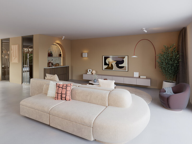 3D visual BOU Living interieurontwerp