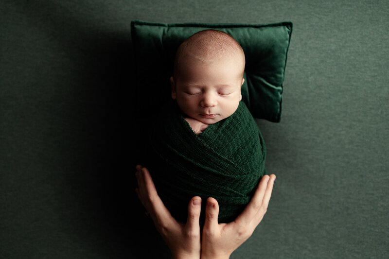 boy in green