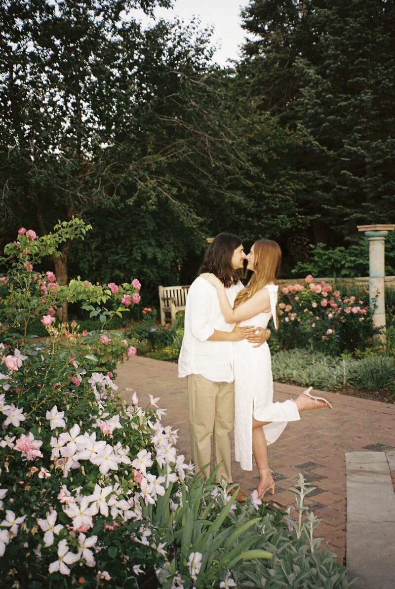 Romantic-DC-Rose-Gardens-Engagement-Photos-on-Vintage-35mm-Film-5