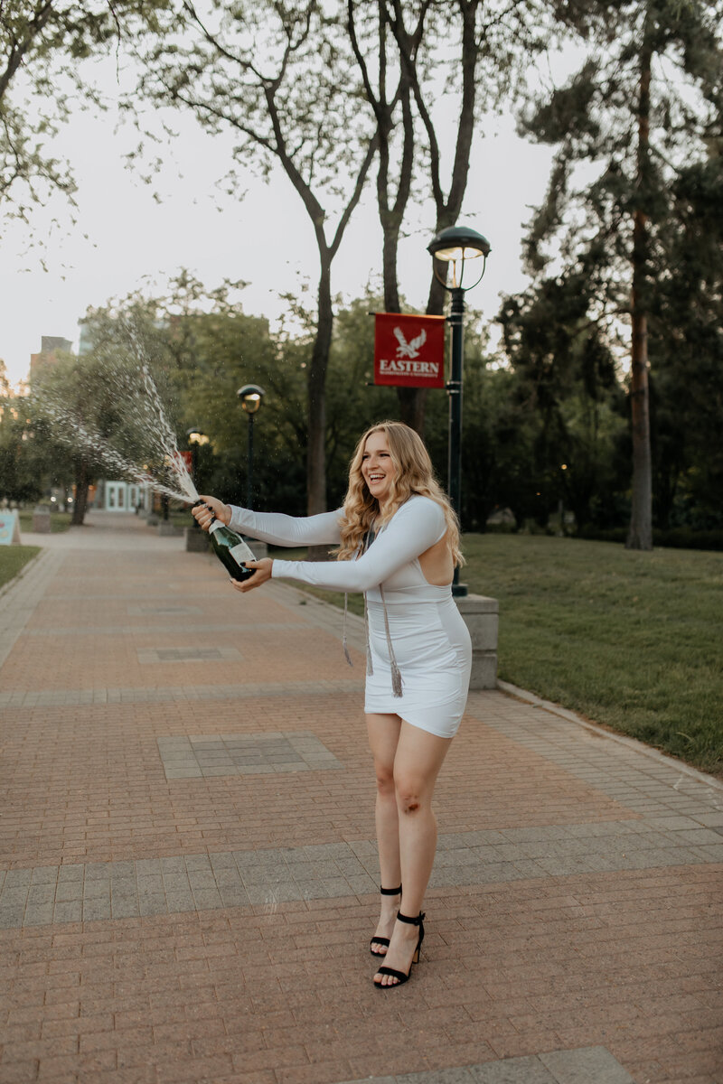 Grad photos at Eastern Washington University