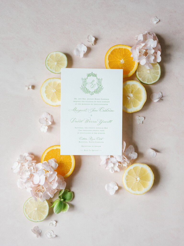 Lindsey Ellen Paper Co. logo – custom wedding stationery designer