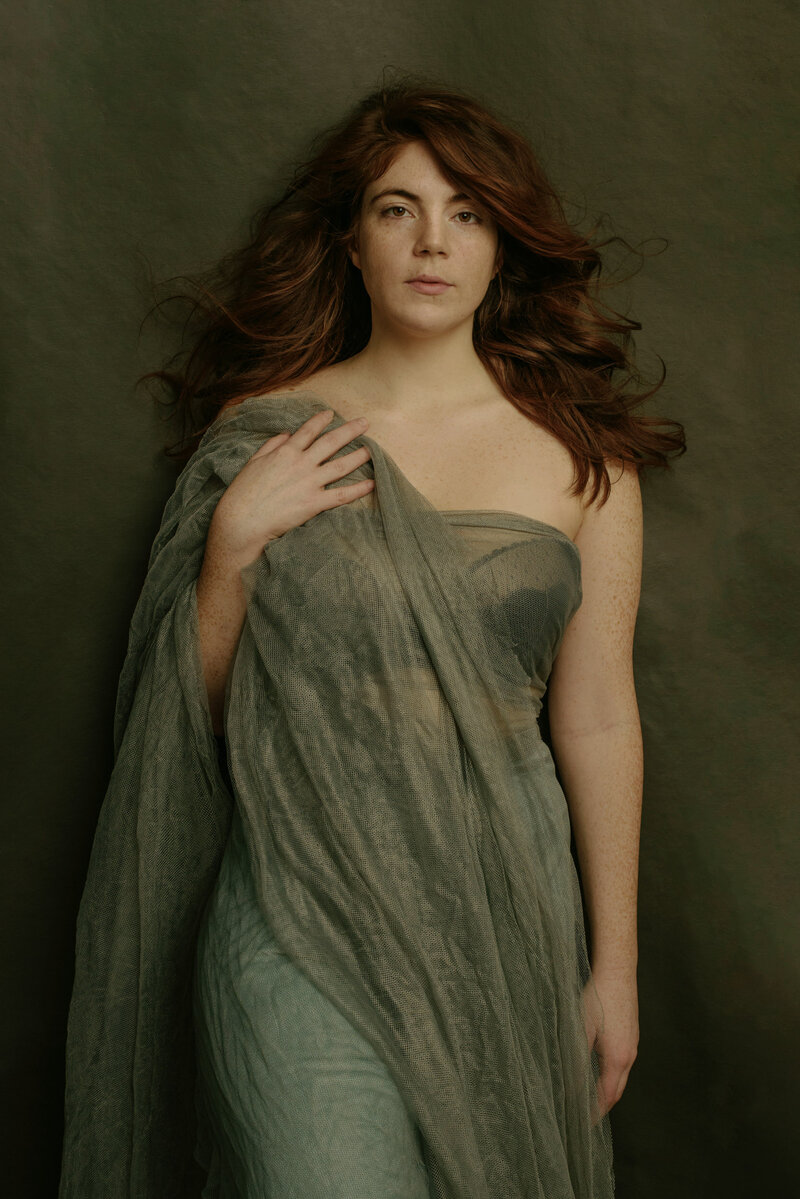 fine art portrait of a woman