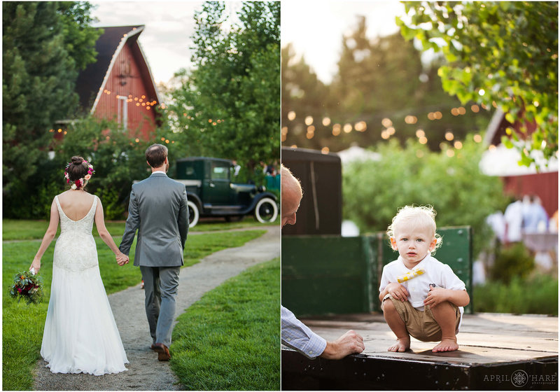 Denver wedding photographer at Chatfield Farms Denver Botanic Gardens in CO