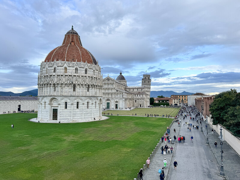 Pisa Italy medieval walls 