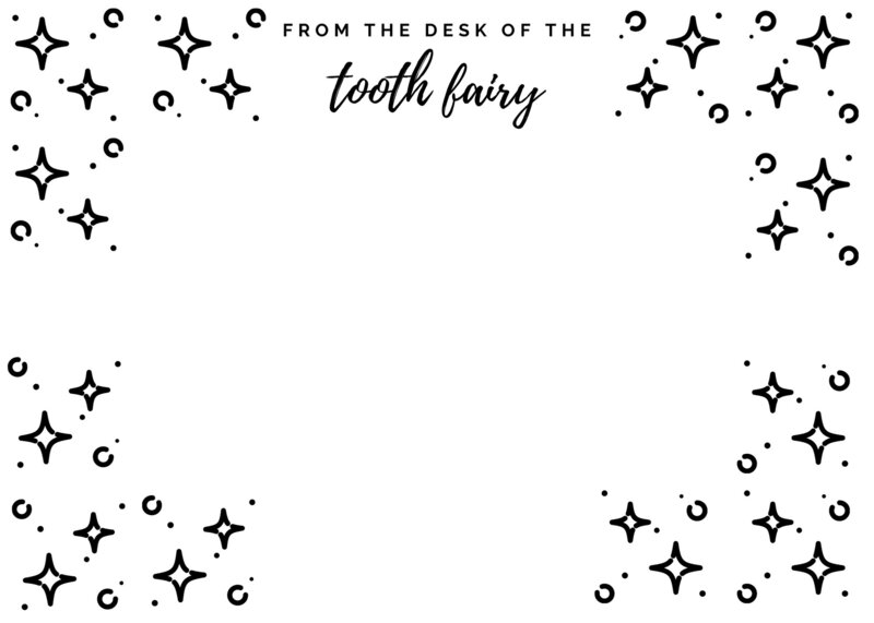 Tooth Fairy Receipt