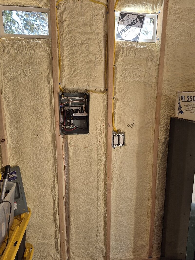 Wall outlet installation in Albuquerque with Dove Electric