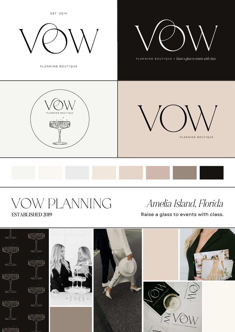 Florida Wedding Planner Branding and Website Design