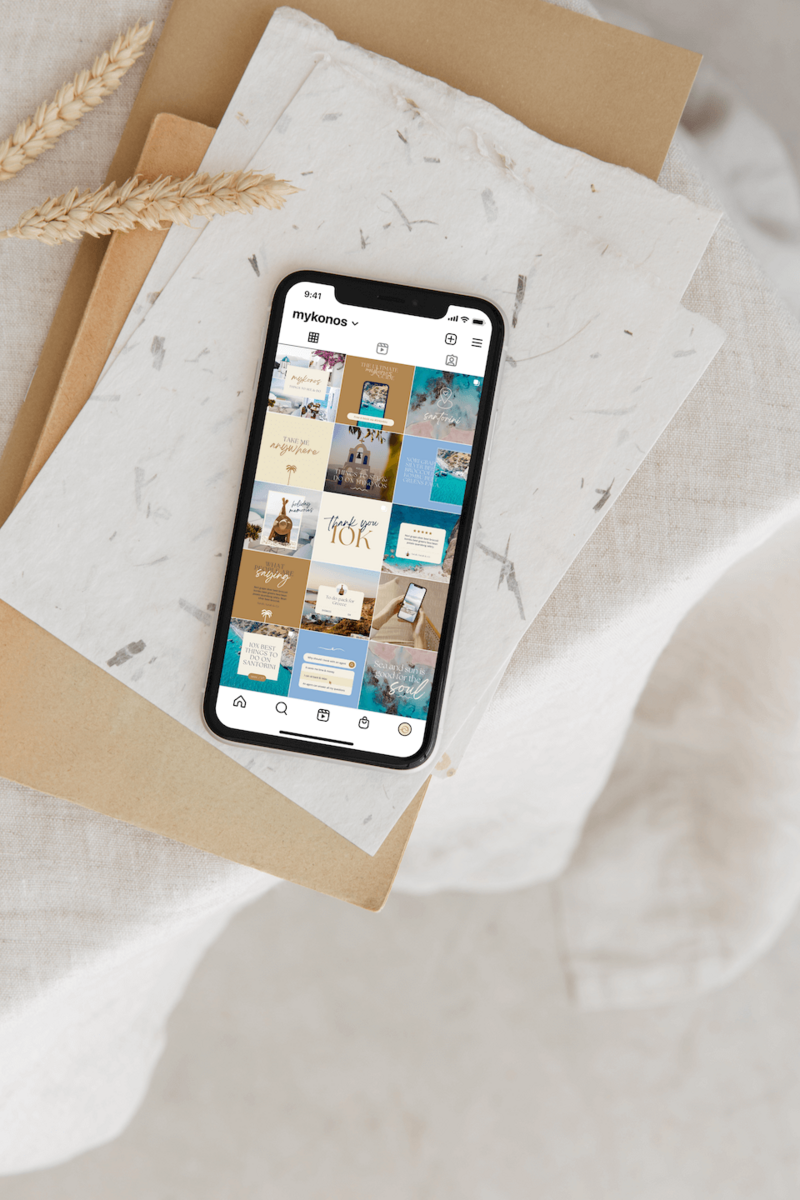 Atelojee Mallorca social media template