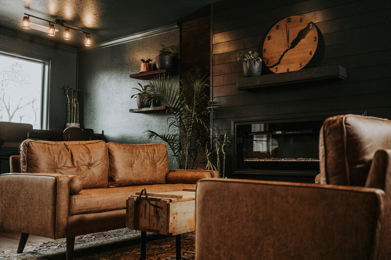 Cozy coffee lounge in Payne, Ohio