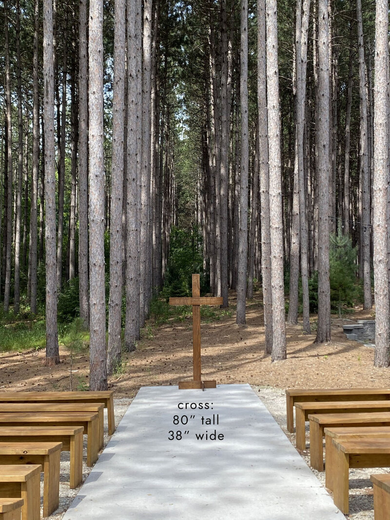 Pinewood Weddings and Events - Modern Wedding and Event Venue in Minnesota's Pine Forest - Arch Options - 3