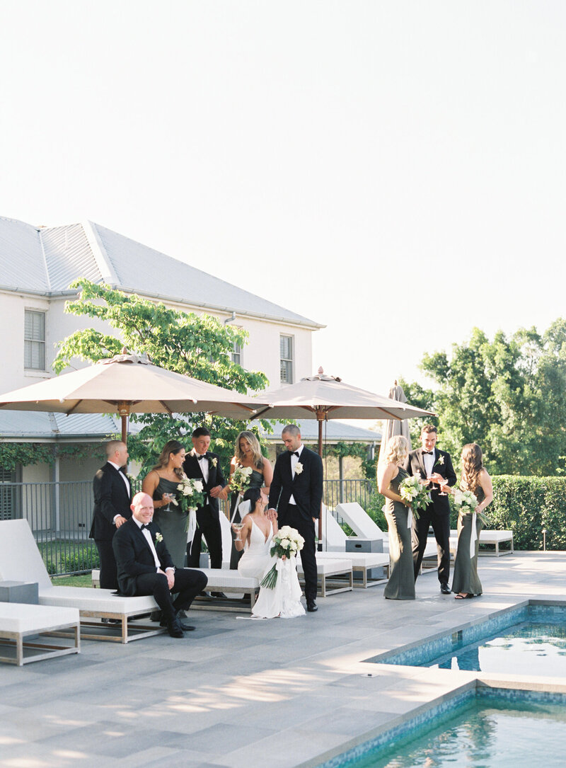 Spicers Guesthouse Hunter Valley Wedding Venue for an elegant white Spring Australia wedding - Sheri McMahon Fine Art Film Destination Wedding Photographer-59