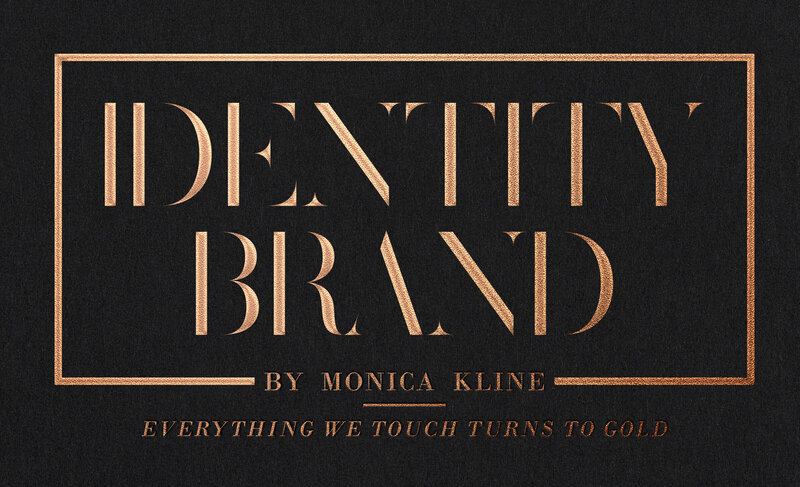 Identity Brand by Monica Kline Logo