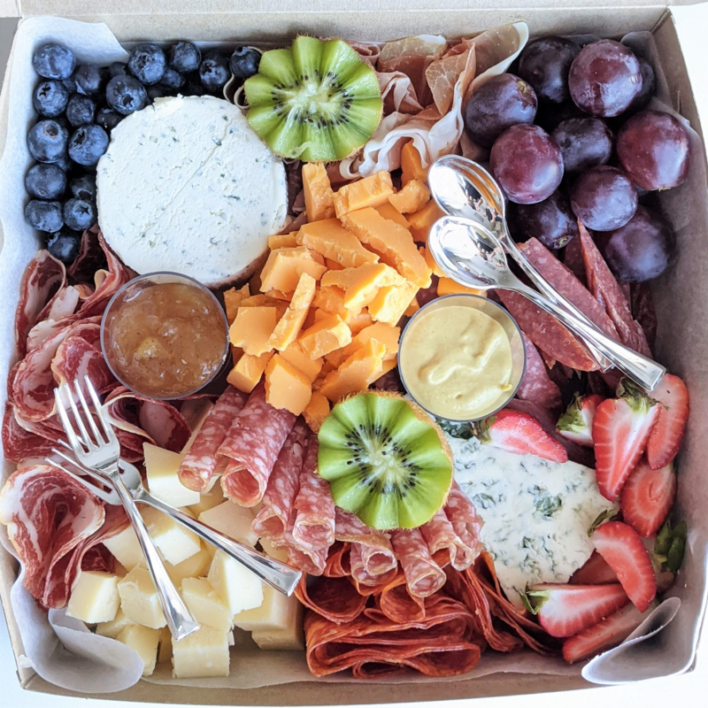 Whippt Kitchen Fathers Day Charcuturie Cheese and Fruit Box2