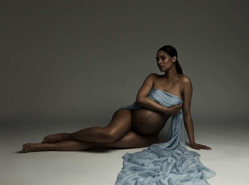 Miami and NYC maternity photography, luxury pregnancy portrait studio