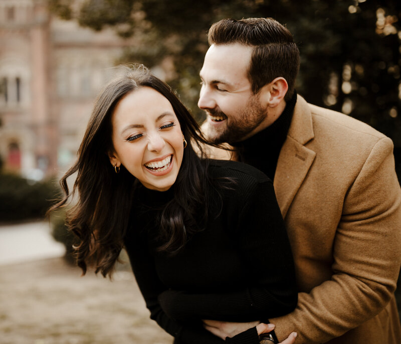 Rittenhouse Square engagement session