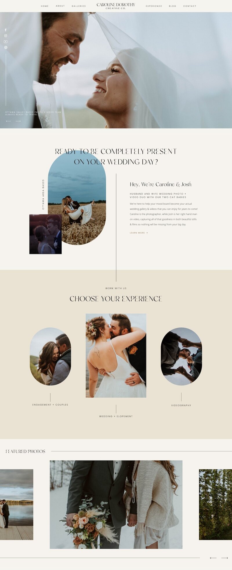 Showit Template Customization Vanilla Oak Showit Template Customization Vanilla Oak