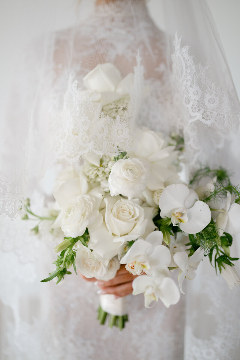 photo of blue bride wedding shoes during a college station wedding day 