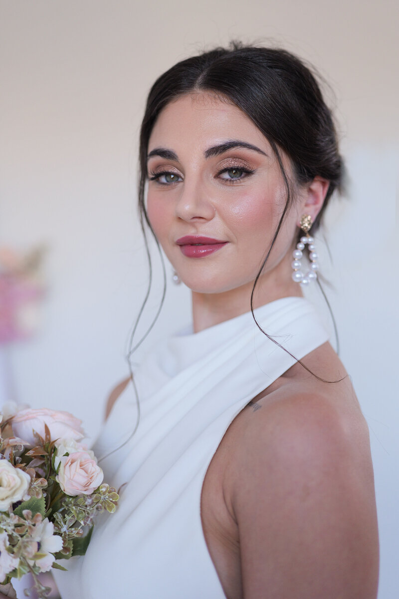 London Soft Glam Bridal Makeup Artist Brides By Demi