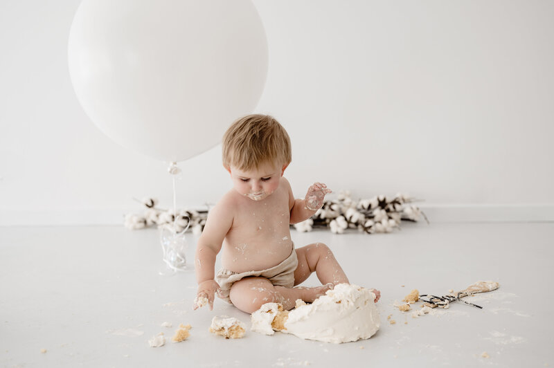 Cake Smash Baby Photography Studio Mildura