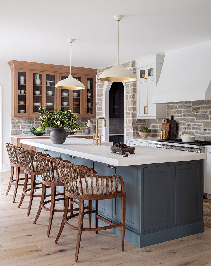kitchen photo of Bay House Avalon Project by Stephanie Kraus Designs