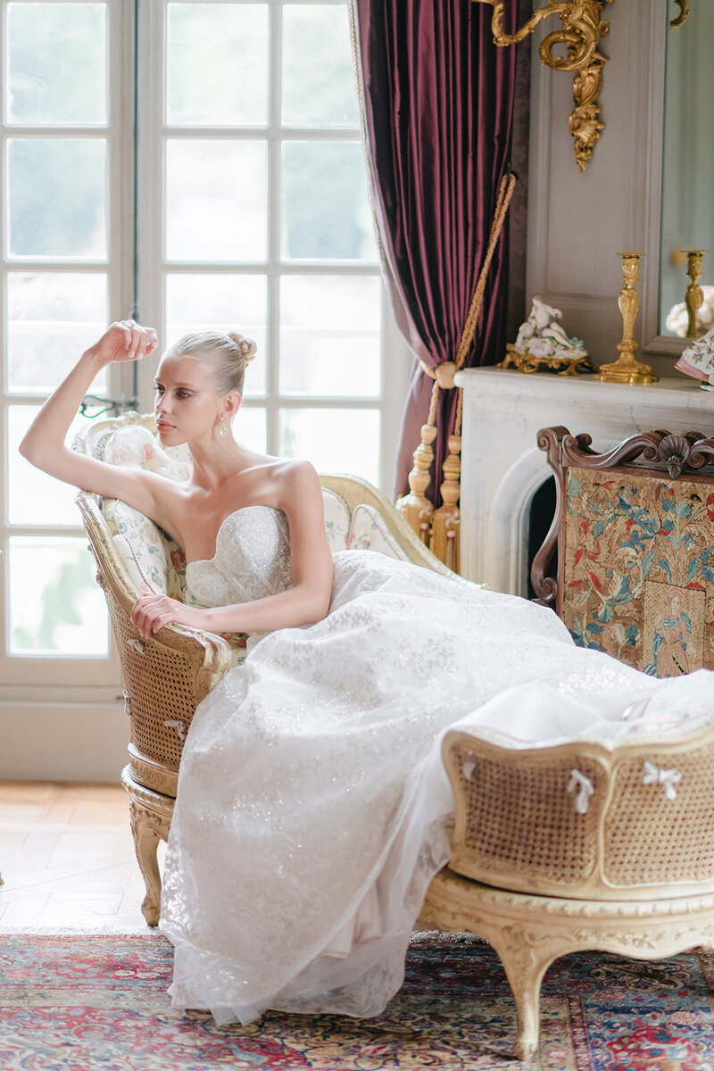 Morgane Ball photographer mariage wedding paris france chateau de villette bride