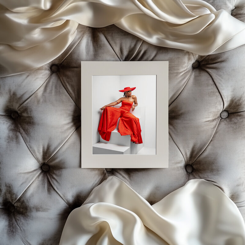 Matted prints ordered from professional photographer in dc