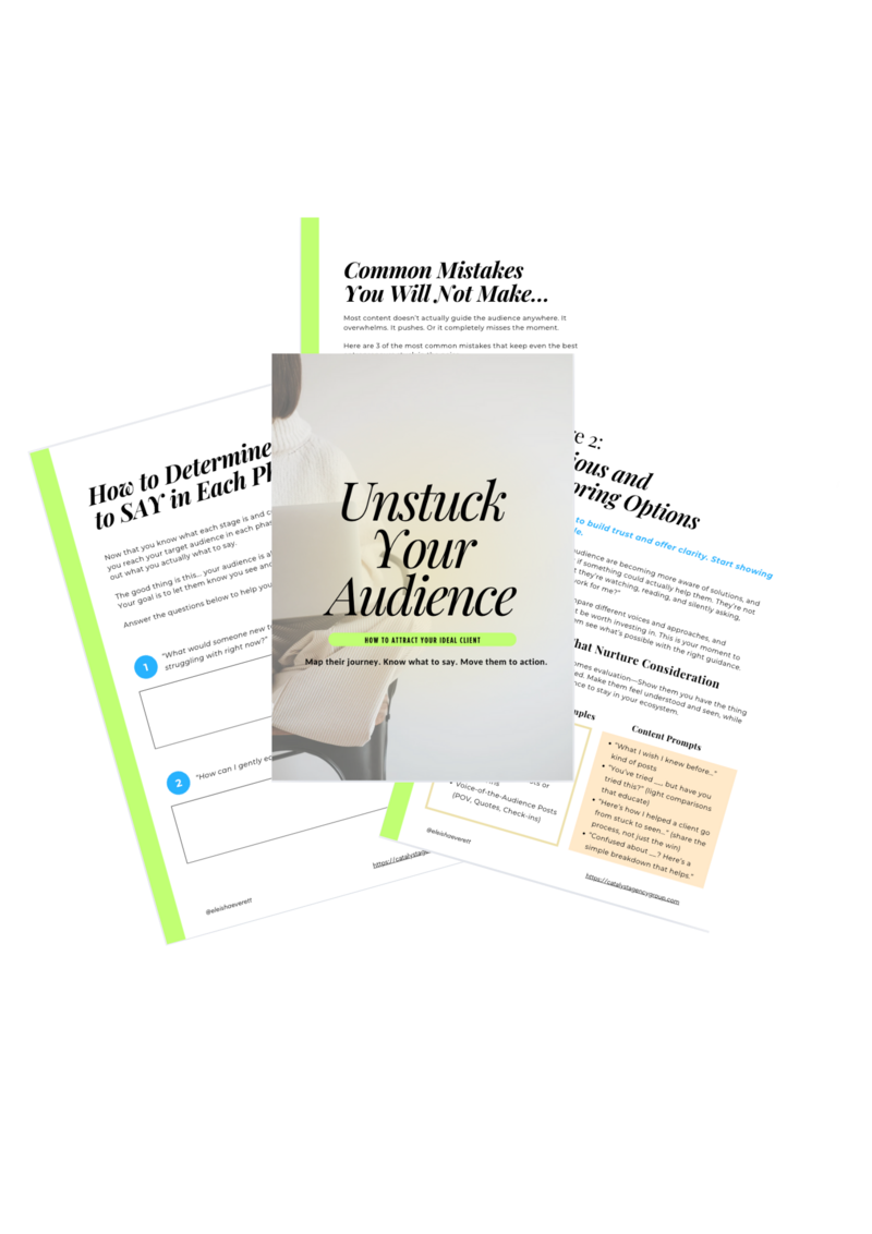 customer journey, content guide, social marketing, online presence