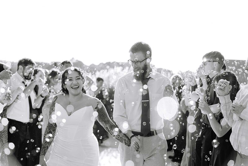Fall wedding day captured by charlotte wedding photographers
