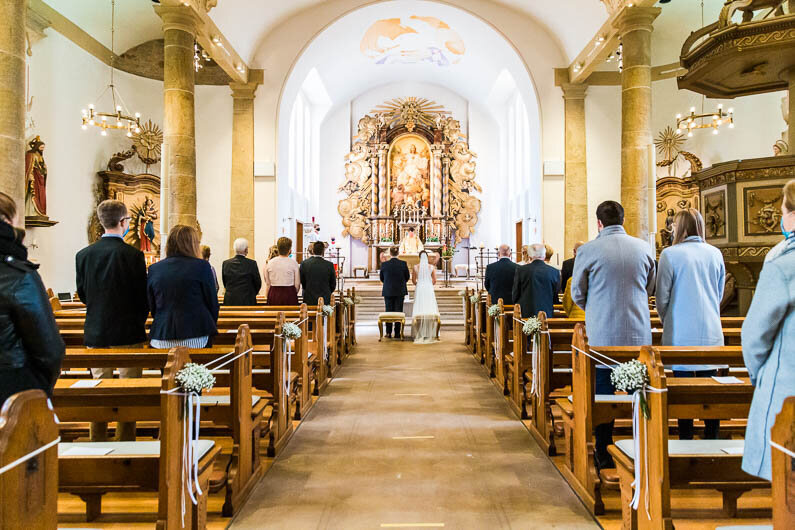 Kirchliche Trauung in NRW