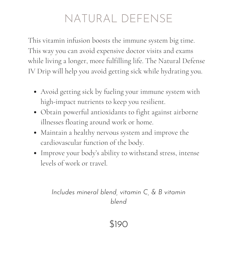 Natural Defense