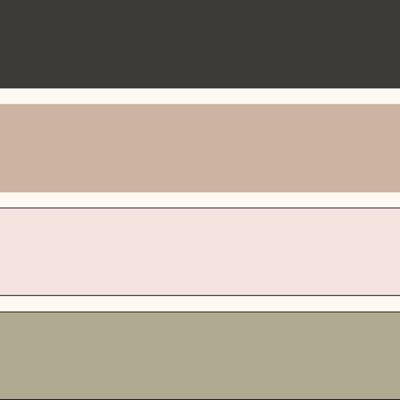 Travel Agent Color Palette with Black, Brown, Pink, Green