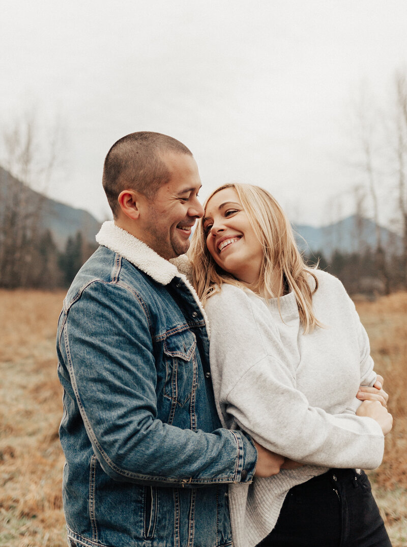 Engagement session in North Bend, WA
