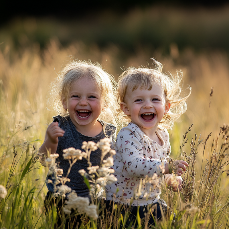 kdurski_86694_two_small_children_playing_in_a_field_laughing_089df1c2-d1f7-4bd2-97e9-ff6a788cef0a