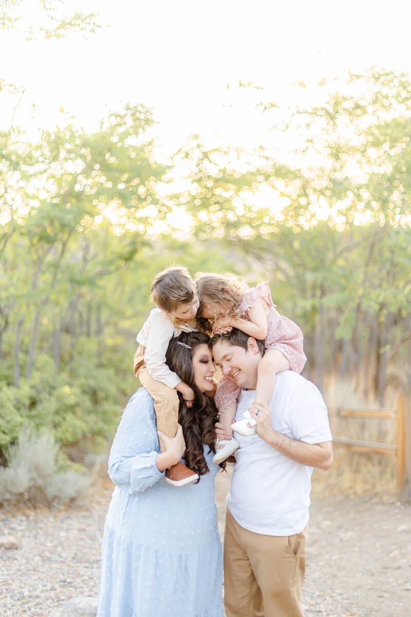 Elegant family portrait photography session in Alpine, Utah capturing authentic connection and timeless imagery, designed for families seeking heirloom artwork and an effortless full-service photography experience.