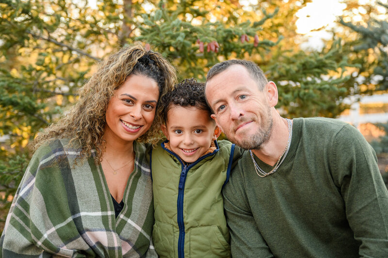 utah family photographer of family posed at the poppy field at lambert park in alpine utah 