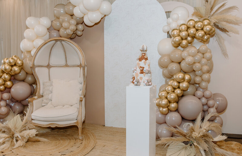 Balloon installations for event styling and rentals in Cloverdale BC