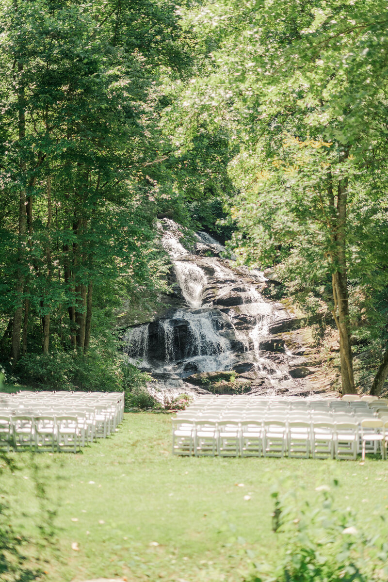 Waterfall wedding Atlanta GA