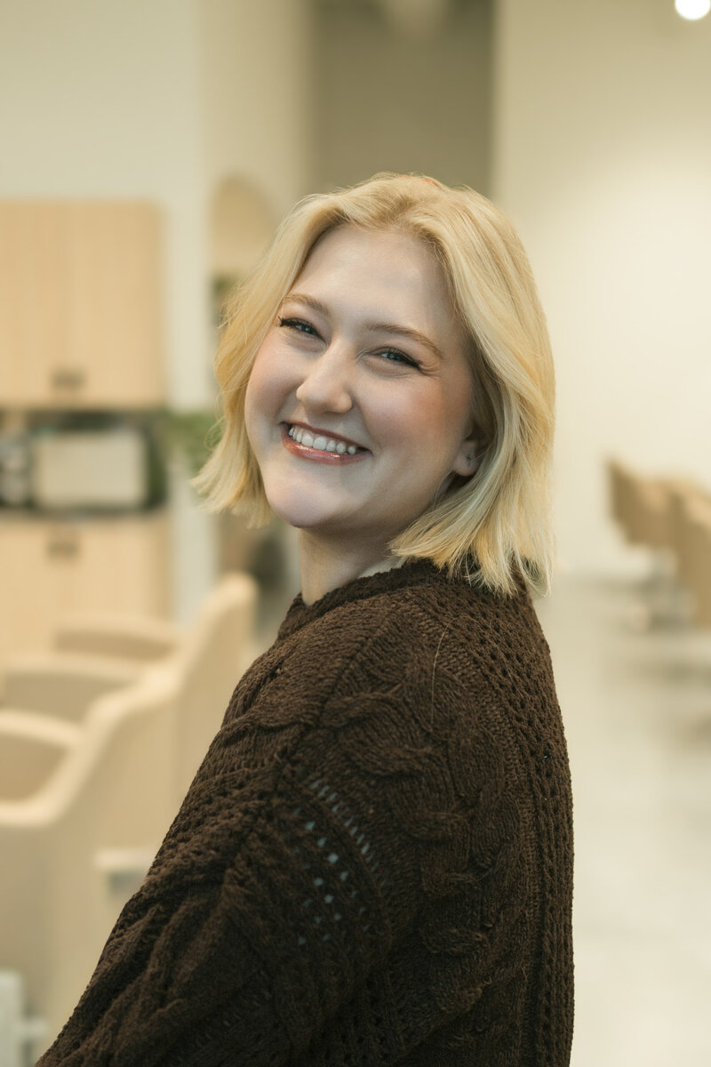 Haley Benton stylist Echelon Salon Eagle Idaho
