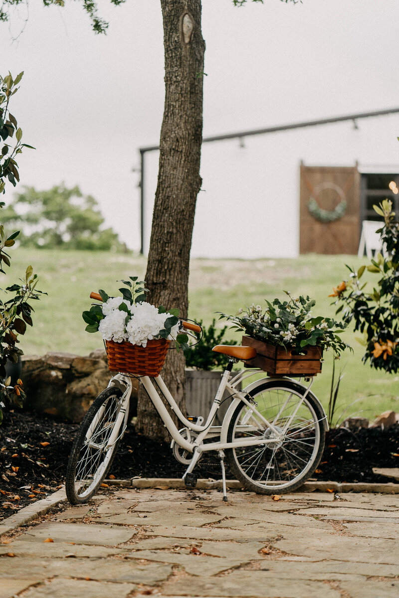 bicycle on path