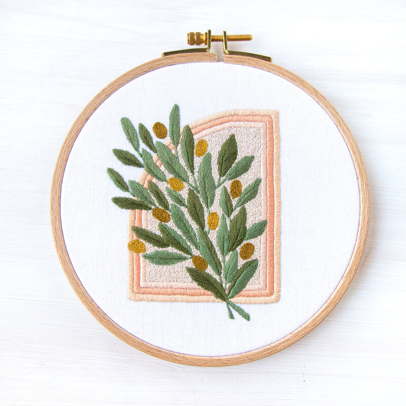 Olive Branch Pattern 1