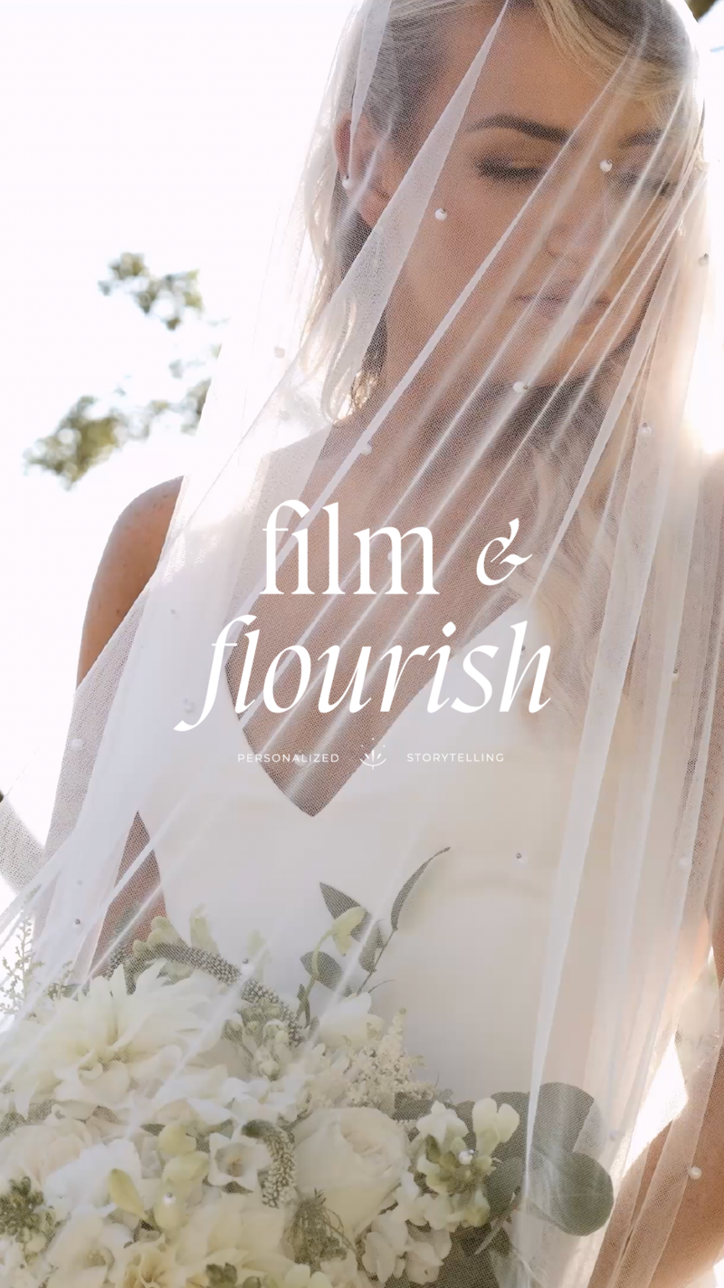 Wedding Videographer Branding on iPad