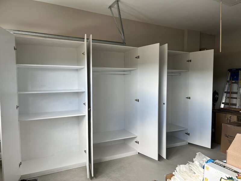Garage Storage Installation