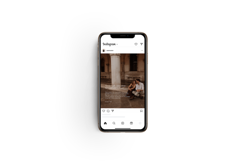 Instagram post templates Blooming Bliss 4