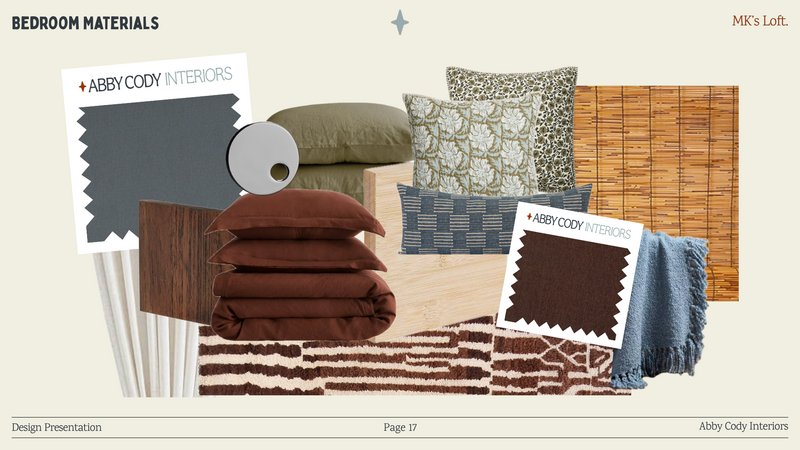 17 - bedroom materials