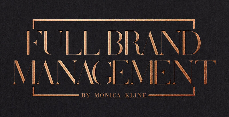 Full Brand Management by Monica Kline Logo