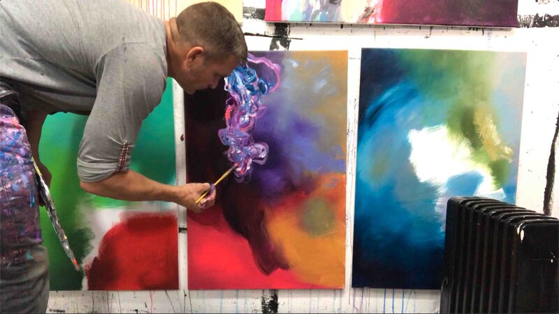 Brent Ray Fraser Paintings - The 100 TV Show 2018 - 11