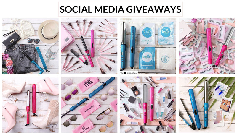 Social media giveaways