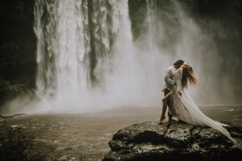 Palenque Waterfall Adventure Elopement